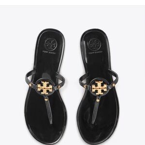 Mini miller jelly sandal perfect black